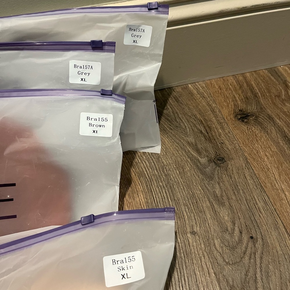 SHECURVE BRA LOT 4 new XL bras - Picture 2 of 6